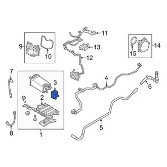 Ford OE - Evaporative Emissions System Lines