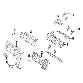 2013 Ford Explorer OEM Exhaust Parts | Systems, Tips — CARiD.com