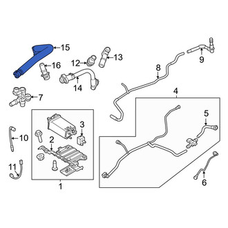 Ford OE - PCV Valve Hose