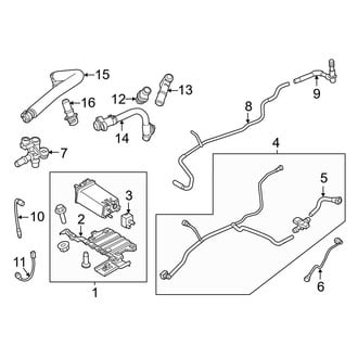 Ford OE - Emission System - Emission Components