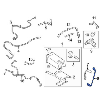 Ford OE - Rear Right Oxygen Sensor