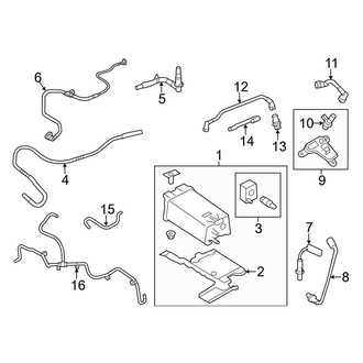 Ford OE - Emission System - Emission Components