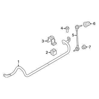 Ford OE - Front Suspension - Stabilizer Bar & Components