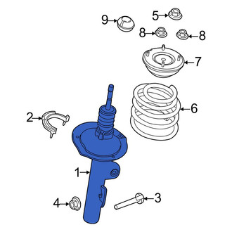 Ford OE - Front Left Suspension Strut