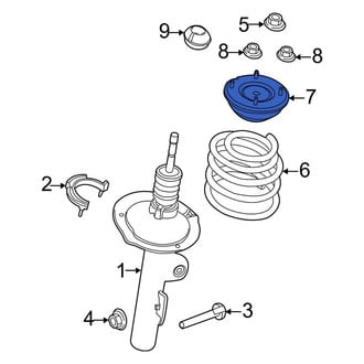 Ford OE - Front Suspension Strut Mount