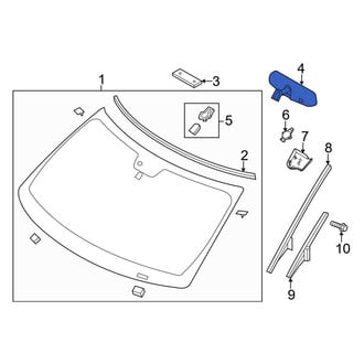 Ford OE - Front Interior Rear View Mirror
