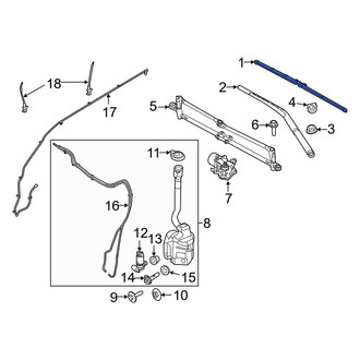 Ford OE - Front Left Wiper Blade