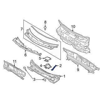 Ford OE - Cowl Reinforcement