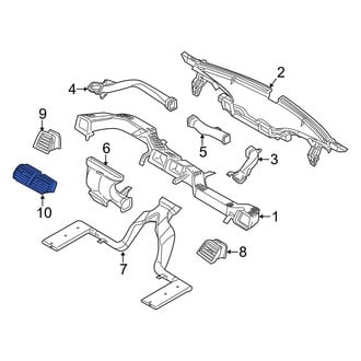 Ford OE - Inner Dashboard Air Vent