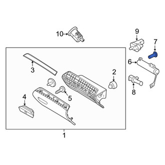 Ford OE - Cargo Area Light Screw