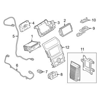 2013 Ford Explorer OEM Audio & Electronics | Speakers — CARiD.com