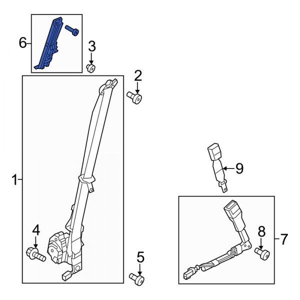 Seat Belt Height Adjuster