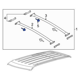 Ford OE - Roof Luggage Carrier Support