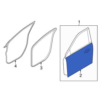 Ford OE - Front Left Outer Door Outer Panel