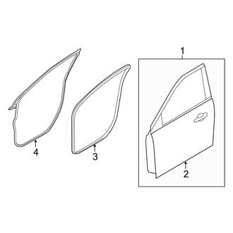 Ford OE - Front Door - Door & Components (Base / Limited / XLT)