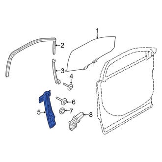 Ford OE - Front Left Window Regulator