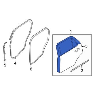 Ford OE - Rear Left Door Shell