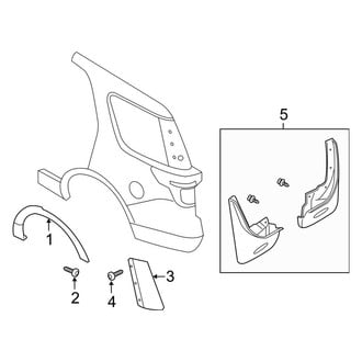Ford OE - Quarter Panel - Exterior Trim