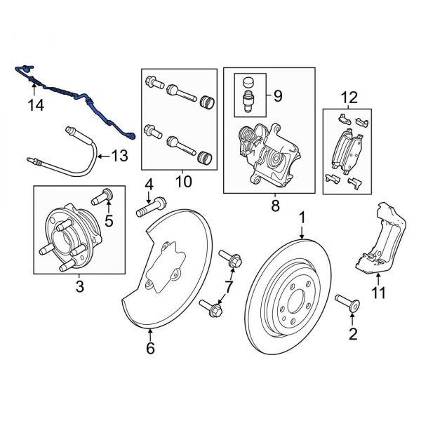 ABS Wheel Speed Sensor