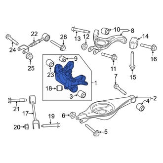 Ford OE - Rear Right Suspension Knuckle