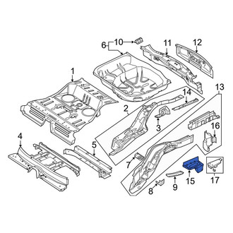 Ford OE - Rear Left Floor Extension