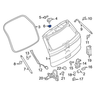 Ford OE - Liftgate Hinge Nut