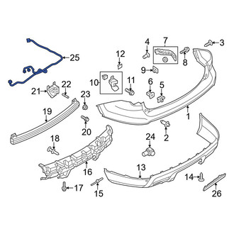 Ford OE - Rear Parking Aid System Wiring Harness