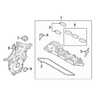 Ford OE - Engine / Transaxle - Valve & Timing Covers