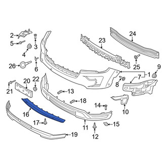 Ford OE - Front Center Bumper Trim