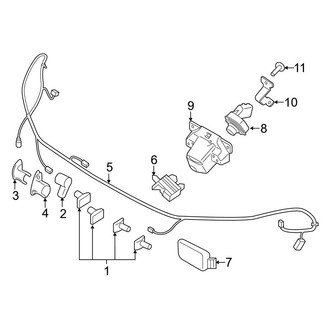 Ford OE - Front Bumper - Electrical Components