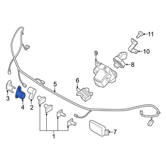 Ford OE - Front Right Parking Aid Sensor Bracket