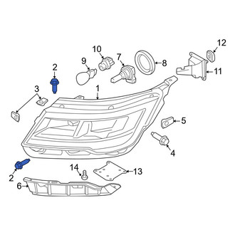 Ford OE - Headlight Mounting Bolt
