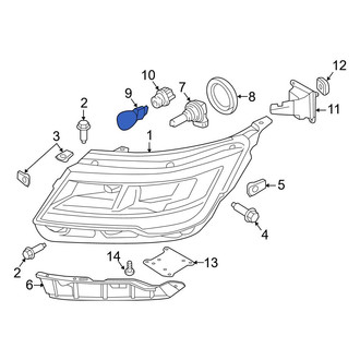 Ford OE - Front Turn Signal Light Bulb