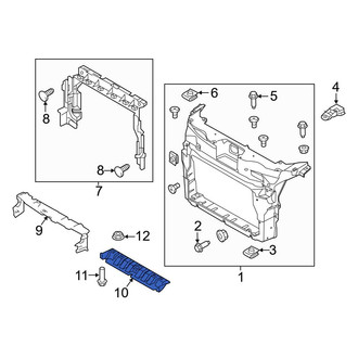 Ford OE - Front Lower Radiator Support Air Deflector