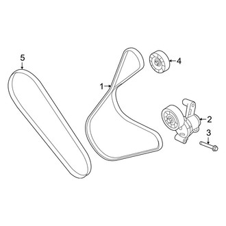 Ford OE - Cooling - Belts & Pulleys (2.3L)