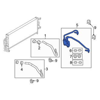 Ford OE - Automatic Transmission Oil Cooler Tube