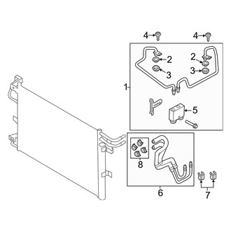 Ford OE - Cooling - Trans Oil Cooler