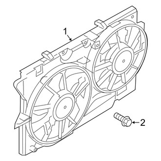 Ford OE - Cooling Fan (3.7L)