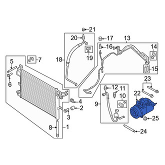 Ford OE - A/C Compressor