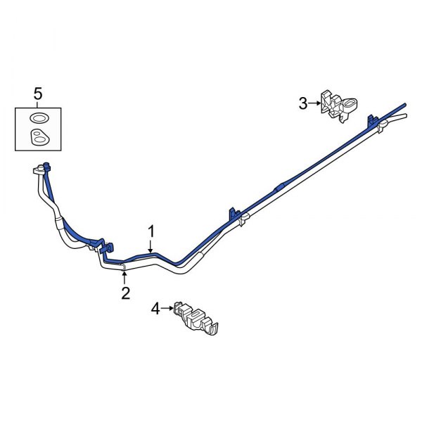 A/C Refrigerant Discharge Hose