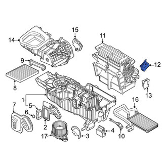 Ford OE - HVAC Air Inlet Door Actuator