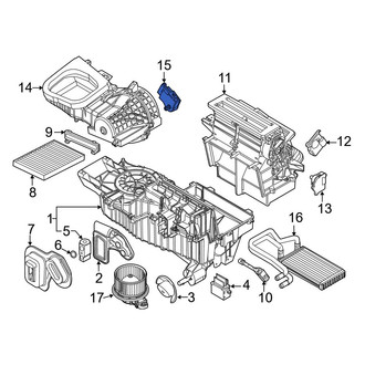 Ford OE - HVAC Air Inlet Door Actuator