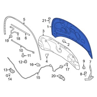 Ford Explorer Replacement Hood Panels — CARiD.com