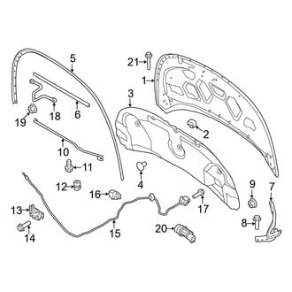 Ford OE - Hood & Components