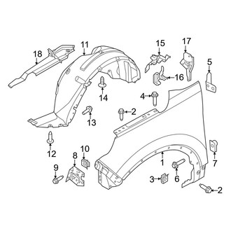 Ford OE - Fender & Components