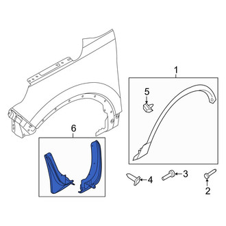 Ford OE - Front Mud Flap