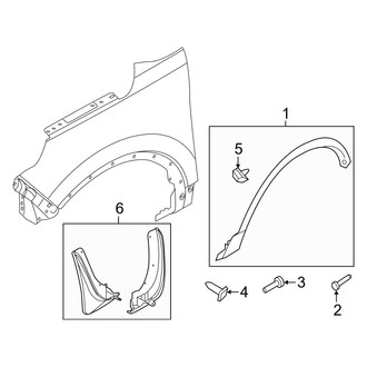 Ford OE - Fender - Exterior Trim
