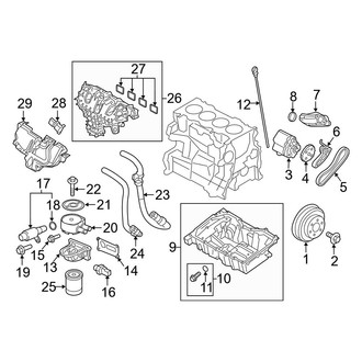 Ford OE - Engine / Transaxle - Engine Parts (2.3L)