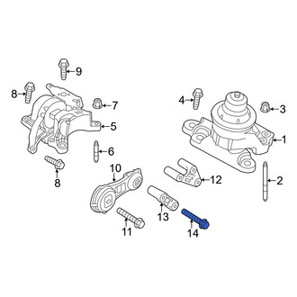 Ford OE - Engine Support Rod Bolt