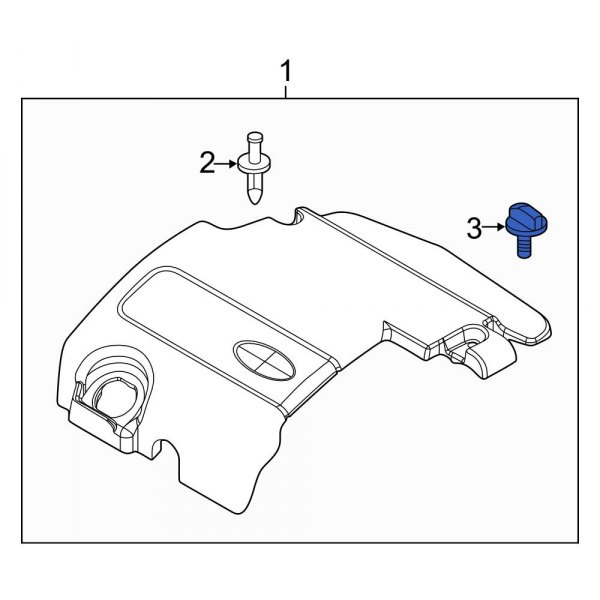 Engine Appearance Cover Screw